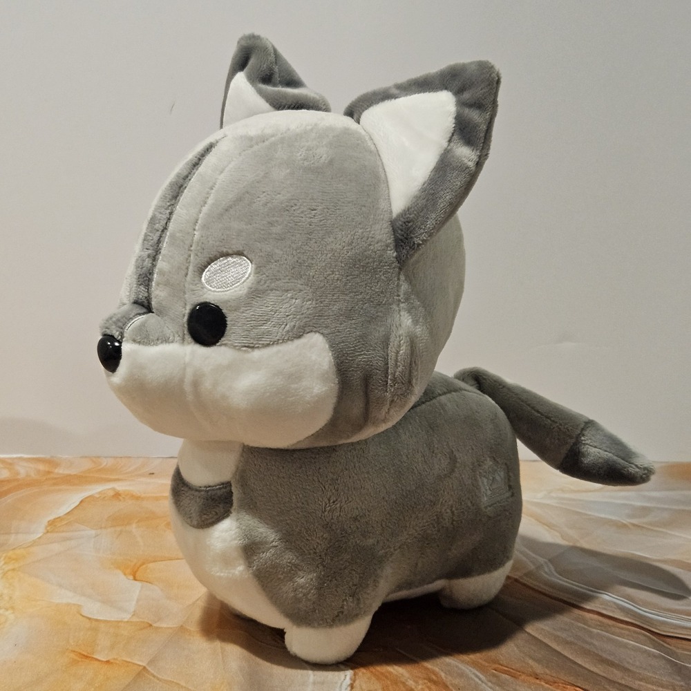 Bellzi Wolfi the Wolf Plush 12" Standard Gray White Kawaii Stuffed Animal